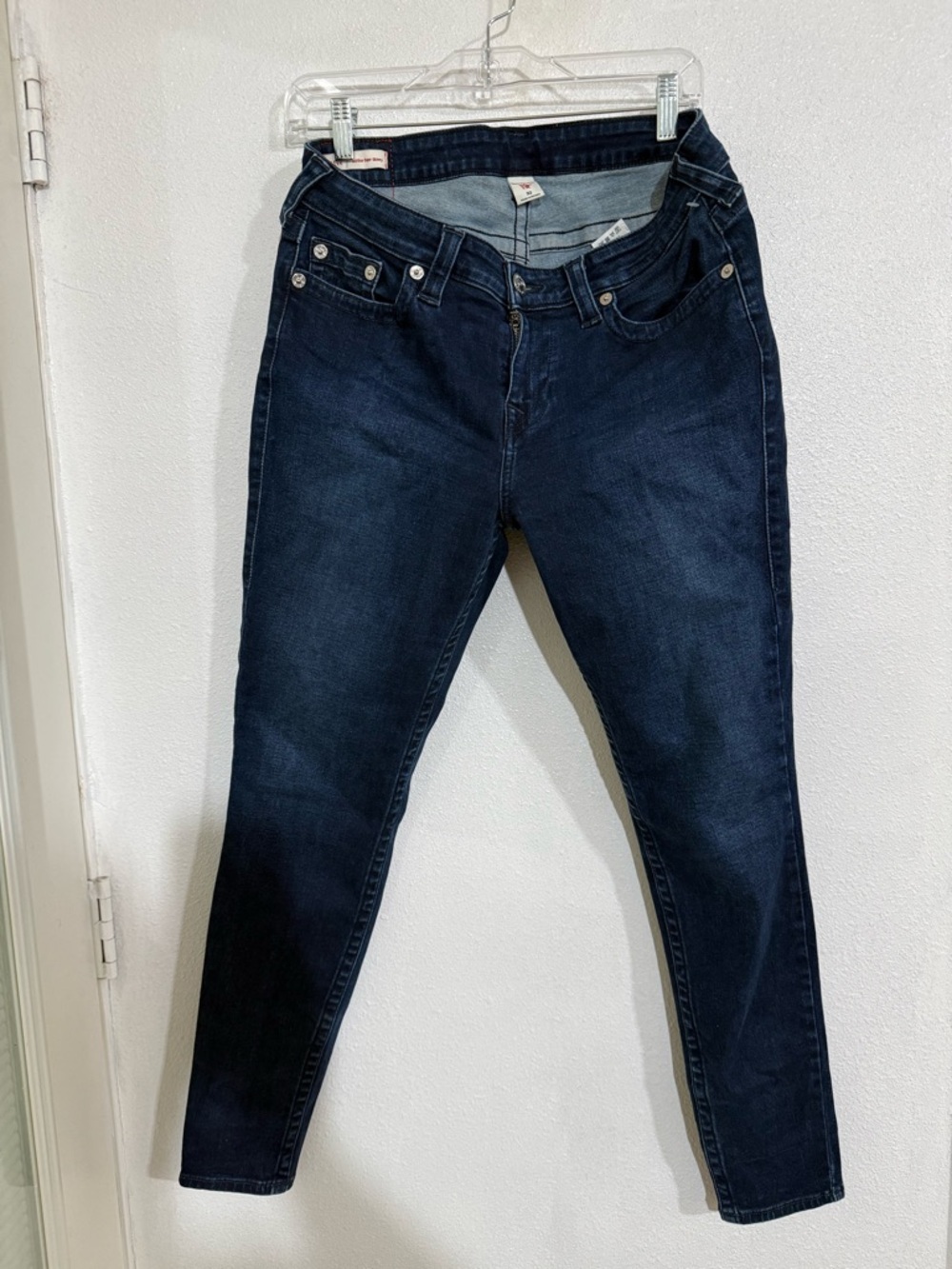 True religion Mid rise Super Skinny Dark Wash Women's Slim Jeans - Unbranded
